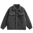 画像3: MOUTON JACKET COAT  フェイク ムートン ジャケット Gジャン スタイル コート (3)