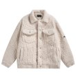 画像5: MOUTON JACKET COAT  フェイク ムートン ジャケット Gジャン スタイル コート (5)