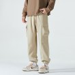 画像3: 24 men's multi-pocket casual cargo pants men and women  男女兼用 ユニセックス マルチポケット カジュアル カーゴパンツ スウェット パンツ (3)