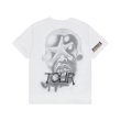 画像3: Unisex Travis Scott portrait print short sleeve T-shirt 男女兼用 トラビススコット ポートレートプリント半袖Tシャツロゴ Tシャツ (3)