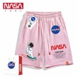 画像4: Nasa x Astronaut skateboard Sweat Half Pants ユニセックス男女兼用ナサ×宇宙飛行士 スウェット ハーフパンツ スケボー ショートパンツ スウェットパンツ  (4)