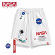 画像2: Nasa x Astronaut skateboard Sweat Half Pants ユニセックス男女兼用ナサ×宇宙飛行士 スウェット ハーフパンツ スケボー ショートパンツ スウェットパンツ  (2)