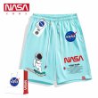 画像3: Nasa x Astronaut skateboard Sweat Half Pants ユニセックス男女兼用ナサ×宇宙飛行士 スウェット ハーフパンツ スケボー ショートパンツ スウェットパンツ  (3)