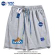 画像4: Unisex Nasa Bear Sweat Half Pants ユニセックス ナサ x ベア 熊 スウェットハーフパンツ　ショートパンツ スウェットパンツ  (4)