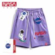 画像6: Nasa x Astronaut skateboard Sweat Half Pants ユニセックス男女兼用ナサ×宇宙飛行士 スウェット ハーフパンツ スケボー ショートパンツ スウェットパンツ  (6)