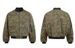 画像3: MADEMONE Street Retro Camouflage Thick Jacket Jumper  ユニセックス 男女兼用MADEEXTREME 迷彩カモフラージュ厚手MA-1 ボンバー ジャケット ブルゾン (3)