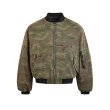 画像1: MADEMONE Street Retro Camouflage Thick Jacket Jumper  ユニセックス 男女兼用MADEEXTREME 迷彩カモフラージュ厚手MA-1 ボンバー ジャケット ブルゾン (1)