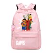 画像7: Unisex Kaws Printed Design Backpack Bag ユニセックス 男女兼用 カウズ kaws プリント リュックサック バックパック (7)