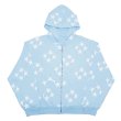 画像2: Unisex Star print zip-up hoodie  　ユニセックス 男女兼用スター星 プリントフーディパーカー  (2)