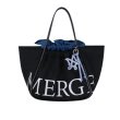 画像2: MERGE DAY BAG Tote shoulder bag　男女兼用ユニセックスmergeロゴトートショルダーバッグ (2)