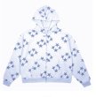 画像3: Unisex Star print zip-up hoodie  　ユニセックス 男女兼用スター星 プリントフーディパーカー  (3)