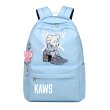 画像14: Unisex Kaws Printed Design Backpack Bag ユニセックス 男女兼用 カウズ kaws プリント リュックサック バックパック (14)