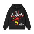 画像4: Unisex Vintage Design Clown Mickey Sweat and Hoodie 男女兼用 ユニセックス ヴィンテージ ピエロ ミッキー 長袖 スウェット トレーナー パーカー (4)