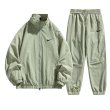 画像6: 25Unisex ‎Not Swoosh logo Nylon Set up Matching Set Jacket + Pant ユニセックス 男女兼用 ノット スウォッシュロゴ マッチングセット ナイロン セットアップ 上下 (6)