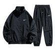 画像3: 25Unisex ‎Not Swoosh logo Nylon Set up Matching Set Jacket + Pant ユニセックス 男女兼用 ノット スウォッシュロゴ マッチングセット ナイロン セットアップ 上下 (3)