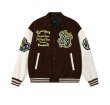 画像11: Jungle Tiger Embroidered Leather Sleeve Stadium Jumper baseball uniform  jacket blouson ユニセックス 男女兼用 ジャングルタイガー刺繍レザースリーブスタジアムジャンパージャケット スタジャン ブルゾン (11)