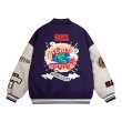 画像5: UNIVERSAL PEACE & Smile embroidery Stadium Jumper baseball uniform  jacket blouson ユニセックス 男女兼用UNIVERSAL PEACE＆スマイル刺繍ベースボールジャケットスタジアムジャンパージャケット スタジャン ブルゾン (5)