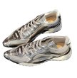 画像2: Women's Secret sole platform silver color lace-up sneakers 　シークレットソール プラットホーム シルバーカラー レースアップスニーカ　　 (2)