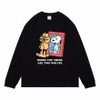 画像5: Unisex Garfield & Snoopy  Long Sleeve T-Shirt 　男女兼用ユニセックス ガーフィールド ＆スヌーピー 長袖Tシャツ (5)