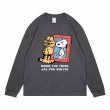 画像4: Unisex Garfield & Snoopy  Long Sleeve T-Shirt 　男女兼用ユニセックス ガーフィールド ＆スヌーピー 長袖Tシャツ (4)