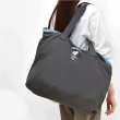 画像8: Snoopy Large Capacity Portable Folding Fitness Tote Shoulder Eco Shopping Bag　男女兼用 スヌーピー大容量ポータブル折りたたみフィットネスショルダートートショッピングエコバッグ　通学　通勤 (8)