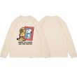 画像8: Unisex Garfield & Snoopy  Long Sleeve T-Shirt 　男女兼用ユニセックス ガーフィールド ＆スヌーピー 長袖Tシャツ (8)