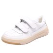 画像1: Women's Leather Smiley Face Velcro Sneakers　 レザースマイリーフェイスベルクロスニーカ　　 (1)