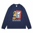 画像2: Unisex Garfield & Snoopy  Long Sleeve T-Shirt 　男女兼用ユニセックス ガーフィールド ＆スヌーピー 長袖Tシャツ (2)