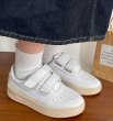 画像5: Women's Leather Smiley Face Velcro Sneakers　 レザースマイリーフェイスベルクロスニーカ　　 (5)