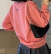 画像9: Unique emblem embroidered round neck long sleeve sweatshirt    ユニークエンブレム刺繍ラウンドネック長袖スウェットシャツトレーナー (9)