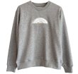 画像3: Unique emblem embroidered round neck long sleeve sweatshirt    ユニークエンブレム刺繍ラウンドネック長袖スウェットシャツトレーナー (3)