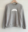 画像6: Unique emblem embroidered round neck long sleeve sweatshirt    ユニークエンブレム刺繍ラウンドネック長袖スウェットシャツトレーナー (6)