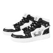 画像2: Muddy ukiyo-e swoosh High Cut Lace-up Sneakers High Top Sneakers 浮世絵 スウォッシュ ハイカットレザー スニーカー レースアップ シューズ (2)