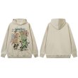 画像3: Unisex Girl Letter Print Hoodie　ユニセックス男女兼用 ガールズレタープリントフーディ スウェット   (3)