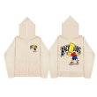 画像6: Unisex Bart Simpson print zip-up hoodie  ユセックス男女兼用バートシンプソンプリントフーディ スウェット   (6)