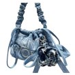 画像8: Gentlewoman denim mini bag with corsage　gentlewomanデニムコサージュ付きミニショルダートートバッグ (8)