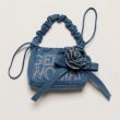 画像3: Gentlewoman denim mini bag with corsage　gentlewomanデニムコサージュ付きミニショルダートートバッグ (3)