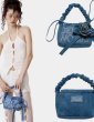 画像7: Gentlewoman denim mini bag with corsage　gentlewomanデニムコサージュ付きミニショルダートートバッグ (7)