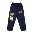 画像1: 25 Unisex 939 Yellow logo Sweat pants 男女兼用 ユニセックス 939ロゴ スウェット パンツ (1)