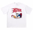 画像2: Unisex Speed ​​Racer anime print short sleeve T-shirt 　　男女兼用ユニセックスSpeed Racerスピードレーサーアニメプリント半袖Tシャツ (2)