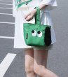 画像5: Dog-style one-handle tote lunch bag　ドッグ犬耳付きデザイントートランチエコバッグ (5)