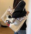 画像8: Mickey Mouse print canvas tote shoulder bag　ミッキーマウスプリントキャンバス トートショルダーバッグ (8)