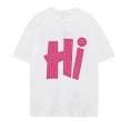 画像5: Unisex HI logo round neck short sleeve T-shirt　男女兼用ユニセックスHIロゴラウンドネックプリント半袖Tシャツ (5)