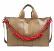 画像1: Large Capacity Leather Tote Bag Messenger Rope Bag　ラージキャパシティ大容量 レザー トートバッグ  メッセンジャーロープ バッグ旅行用 (1)