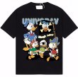 画像2: Unisex Pirate Donald Duck Family Print round neck short sleeve T-shirt　男女兼用ユニセックス海賊ドナルドダックファミリーラウンドネックプリント半袖Tシャツ (2)