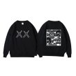 画像2: 25 Unisex Kaws xx SESAME STREET Sweatshirts カウズ x セサミストリート スウェットトレーナー 男女兼用 ユニセックス (2)