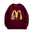 画像6: Unisex round neck french fries print sweatshirt　男女兼用 ユニセックスフライドポテトプリントラウンドネック スウェットシャツ (6)