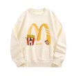 画像5: Unisex round neck french fries print sweatshirt　男女兼用 ユニセックスフライドポテトプリントラウンドネック スウェットシャツ (5)