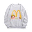 画像3: Unisex round neck french fries print sweatshirt　男女兼用 ユニセックスフライドポテトプリントラウンドネック スウェットシャツ (3)