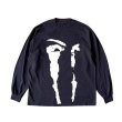 画像2: Unisex Woman Face Print print long sleeve T-shirt 　男女兼用ユニセックスウーマンフェイスプリント 長袖Tシャツ (2)